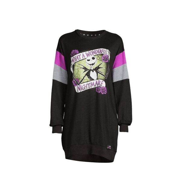 Disney Women's "The Nightmare Before Christmas" Sleep Shirt  Size Large 12/14 - Picture 1 of 7